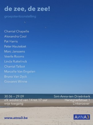 ANNA3 | 30 juni tot 29 september 2024 | Zomertentoonstelling 2024 | 'de zee, de zee!' | 14.00 uur - 17.00 uur | Sint-Anna-ten-Drieënkerk Antwerpen Linkeroever